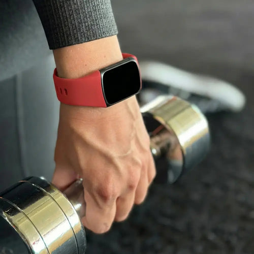 Fitbit Charge 6 Silicone Strap (Red)