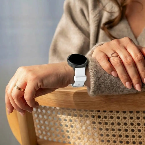 Correa silicona clásico Garmin Venu 3 (blanco)