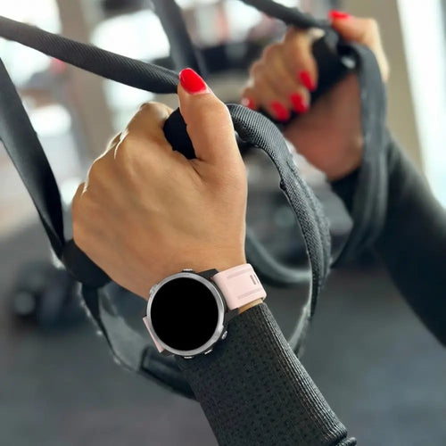 Correa silicona Garmin Fenix 7s (rosa claro)