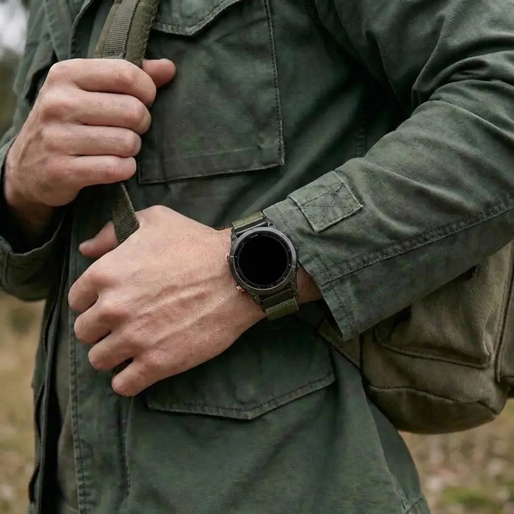Garmin Fenix 8 - 51mm Alpine Strap (Olive Green)