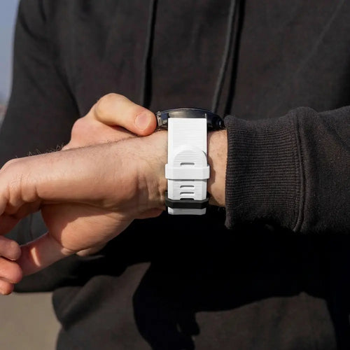Garmin Fenix 7 Silicone Strap (White)