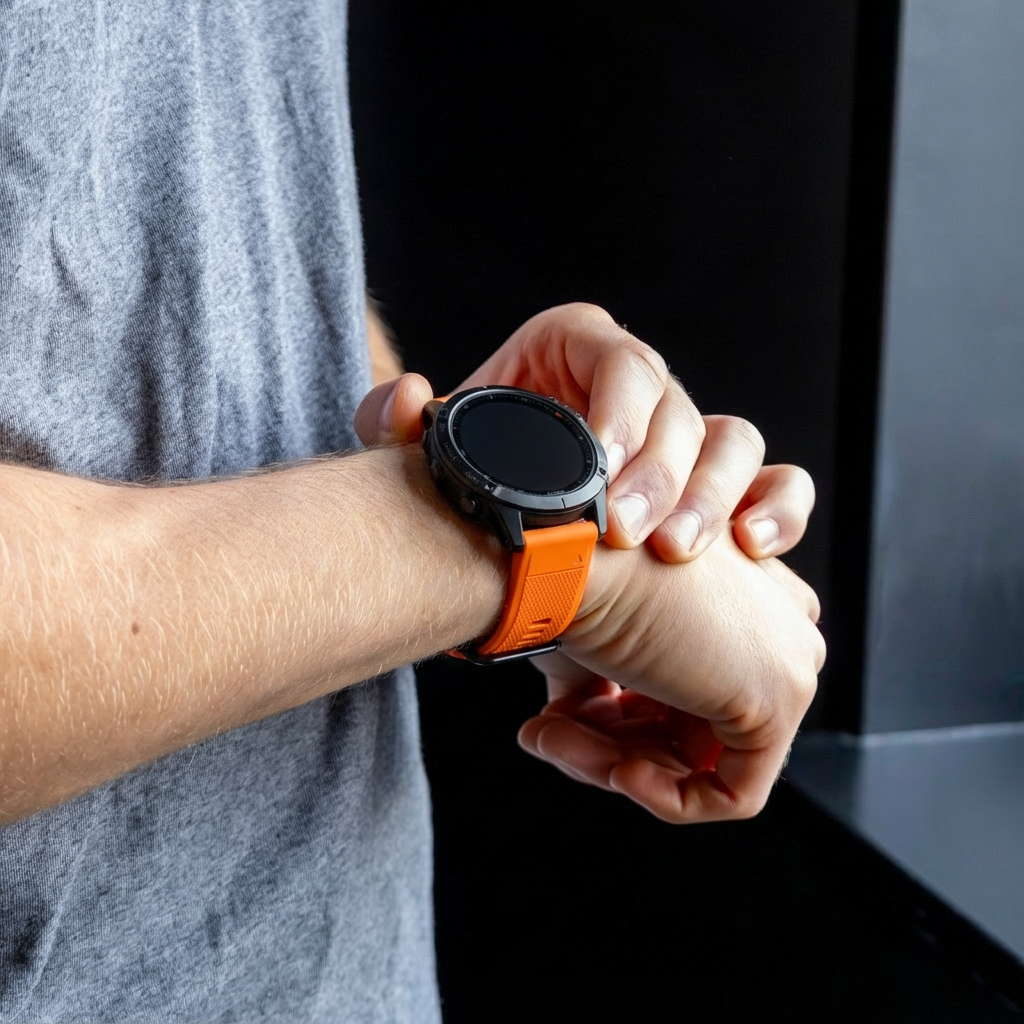 Correa silicona Garmin Instinct E - 45mm (naranja)