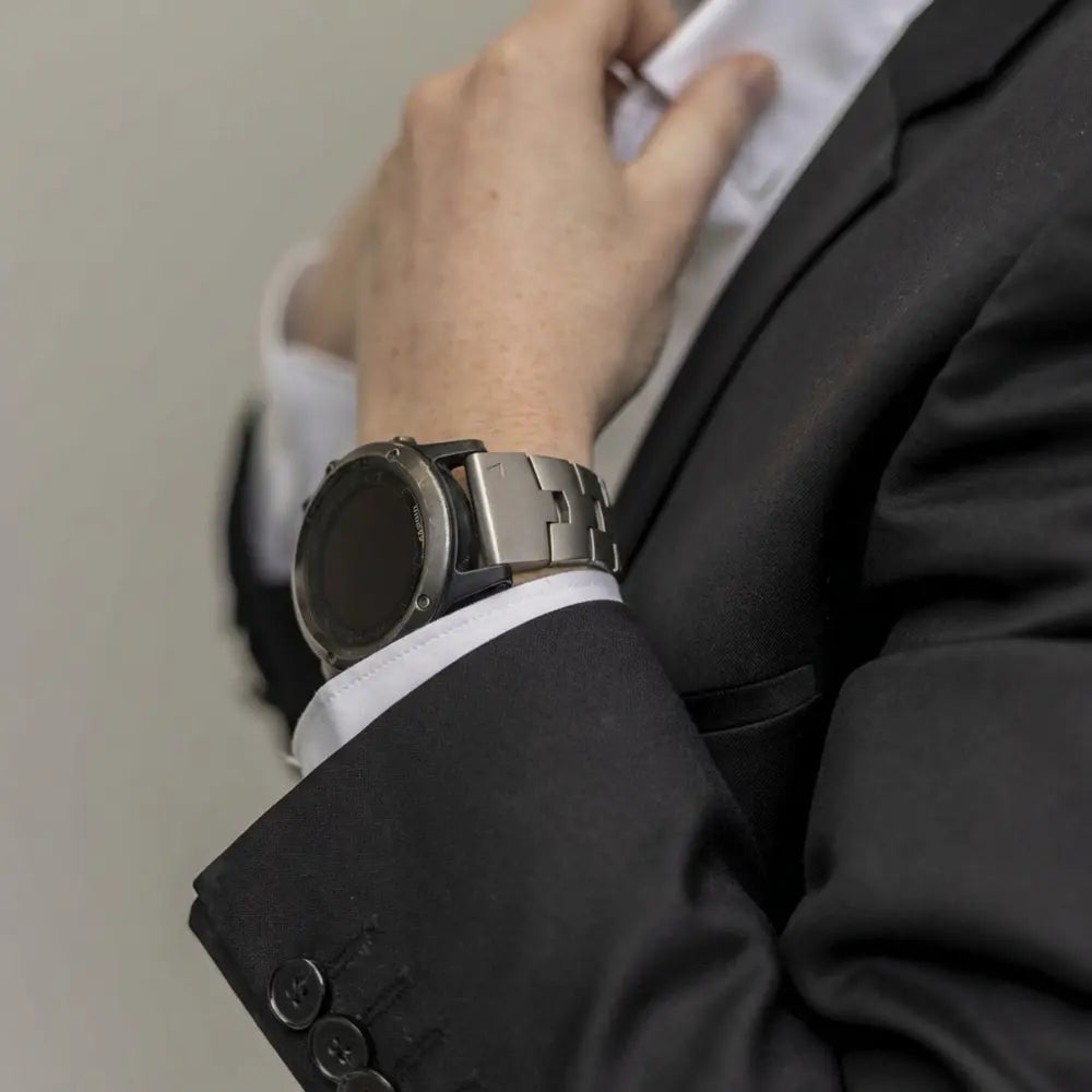 Garmin Quatix 5 / 6 / 7 Titanium Strap (Titanium)