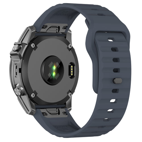 Correa silicona Outdoor Garmin MARQ (gris/azul)