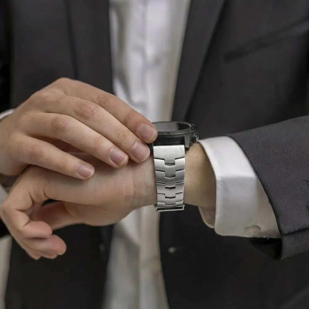 Garmin Quatix 5 / 6 / 7 Titanium Strap (Silver)