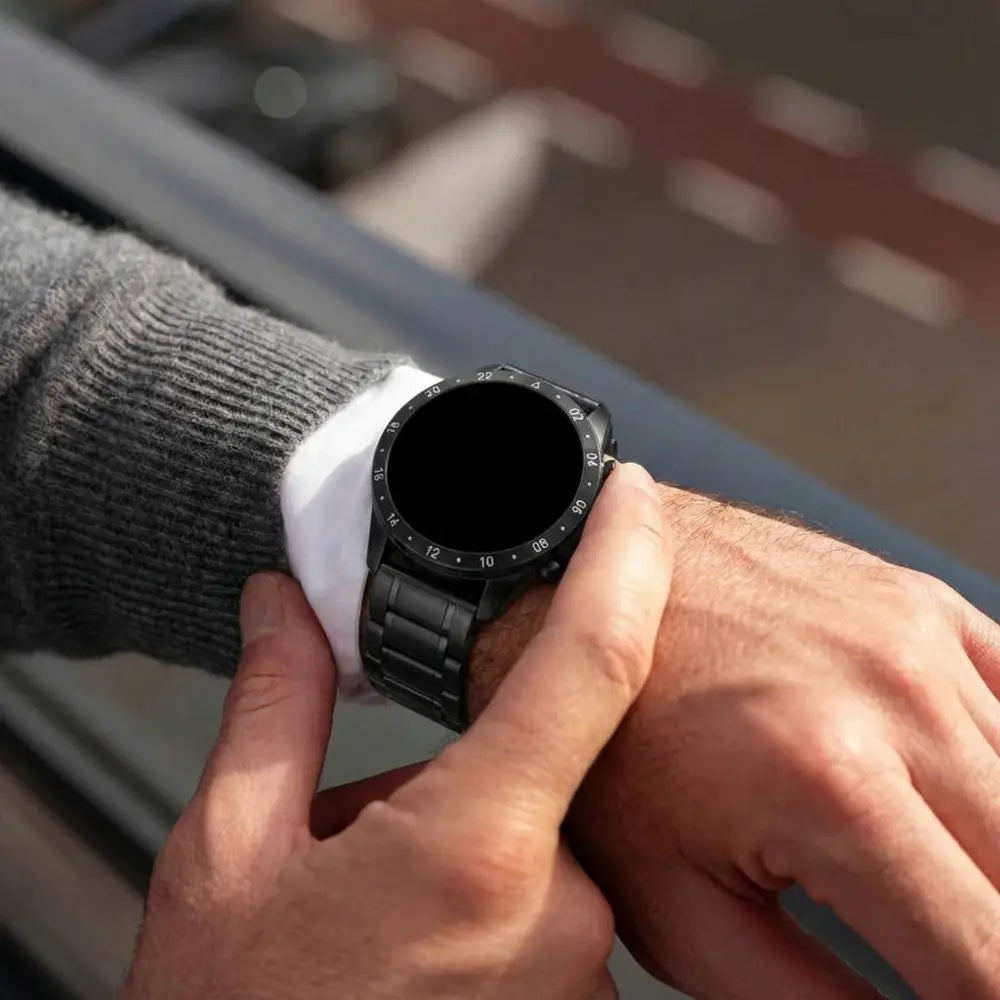 Garmin Fenix 8 - 47mm premium titanium band (zwart)