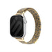 Apple Watch Slim Milanese Strap (Gold Leopard)