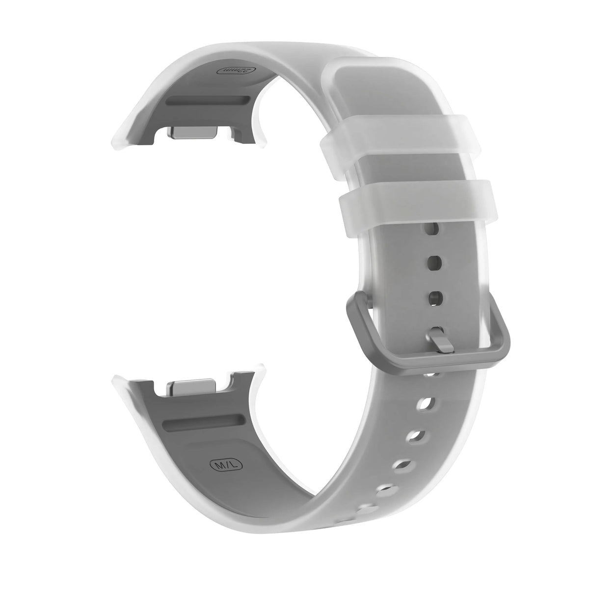Correa silicona jelly Samsung Galaxy Watch 8 Classic (gris)