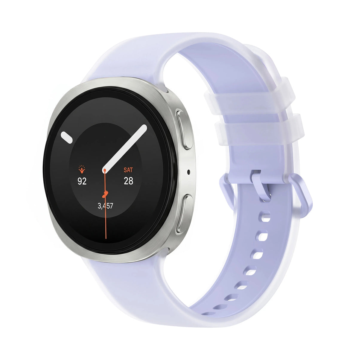 Samsung Galaxy Watch 9 - 40mm Jelly Silicone Strap (Lilac)