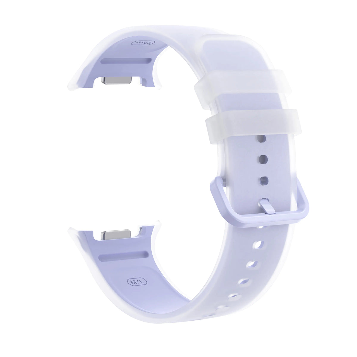 Correa silicona jelly Samsung Galaxy Watch 9 - 44mm (lila)