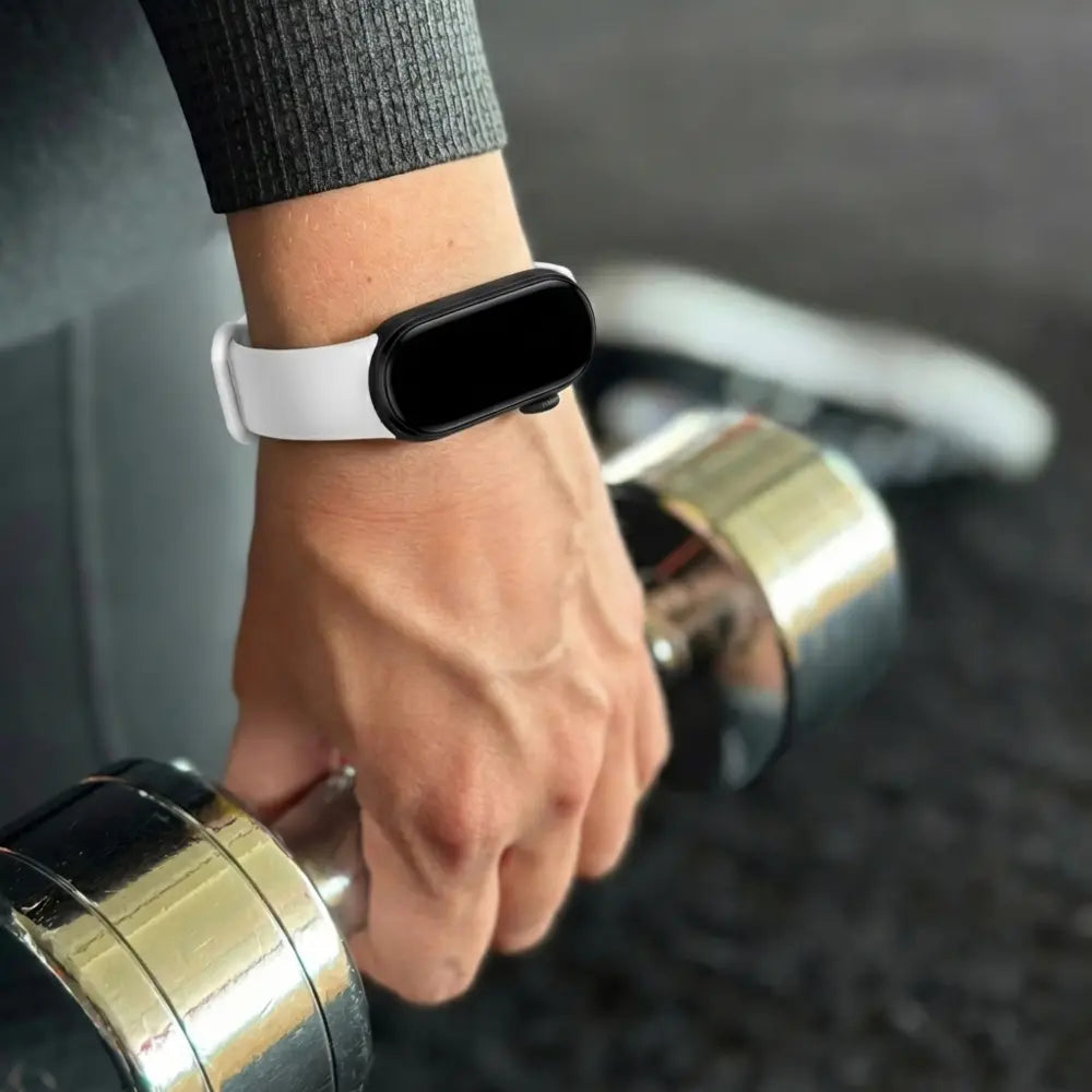 Correa silicona Xiaomi Mi Band 6 (blanco)