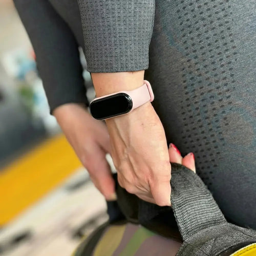 Correa silicona Xiaomi Mi Band 6 (rosa claro)