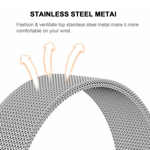 Huawei Watch GT 3 46mm Milanese Strap (Silver)