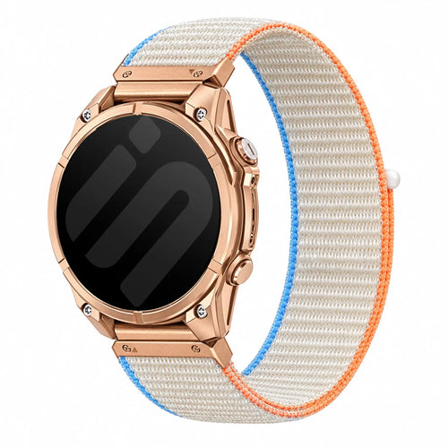 Correa nylon premium Garmin Fenix 5s/6s (blanco leche)