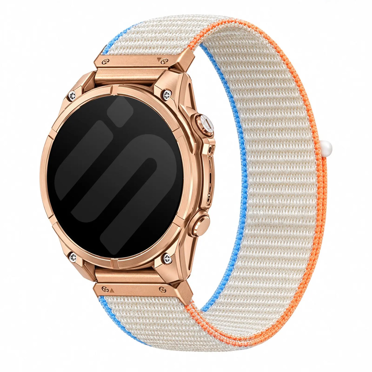 Correa nylon premium Garmin Fenix 5s/6s (blanco leche)