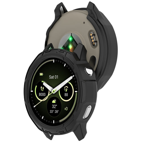 Funda TPU resistente Garmin Venu 4 - 45mm (negro)