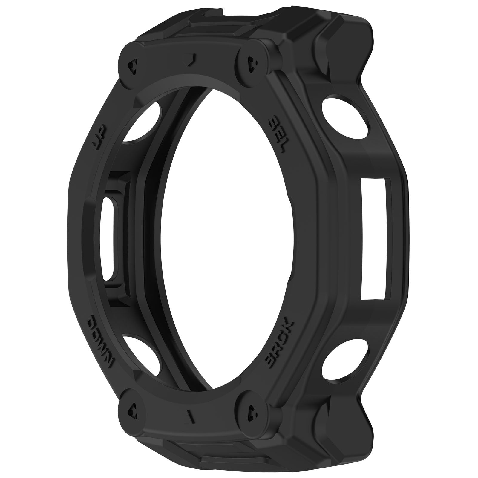 Amazfit T-Rex 3 Pro - 48mm Rugged TPU Case (Black)