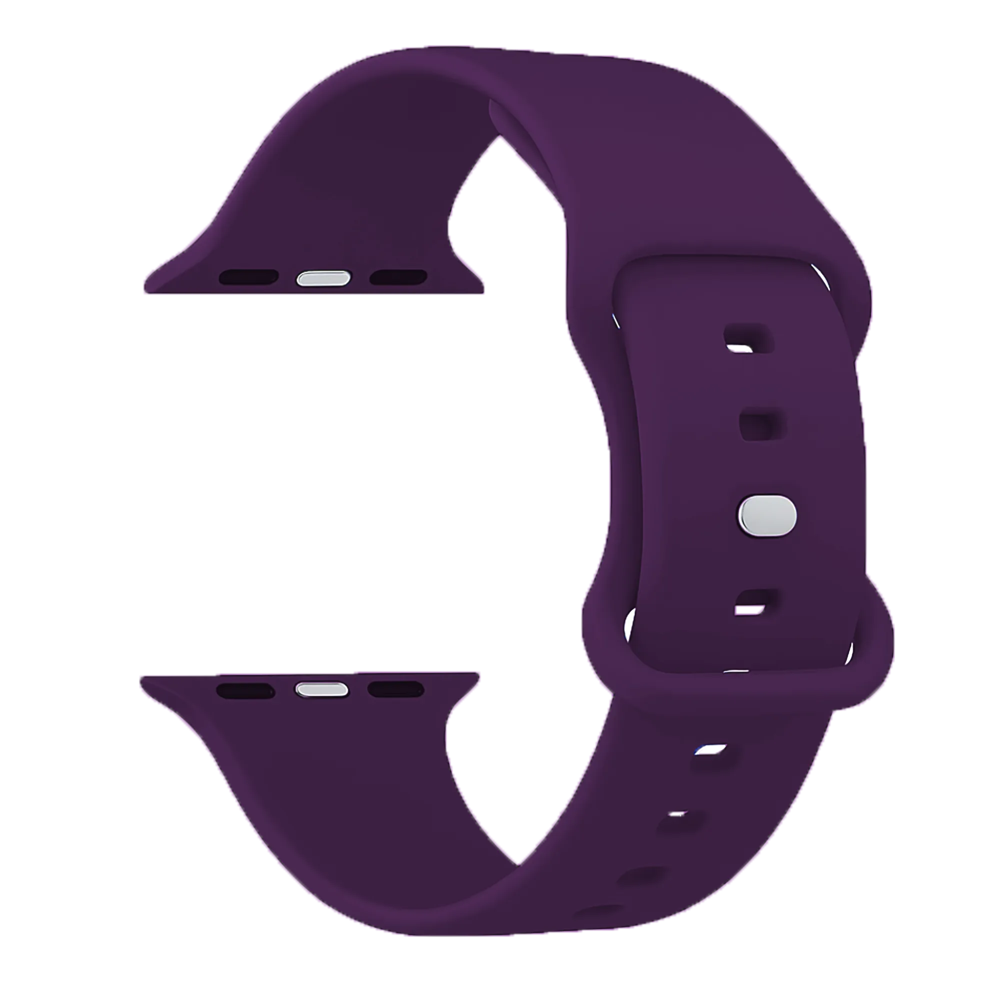 Apple Watch Silicone Strap Classic (Dark Purple)