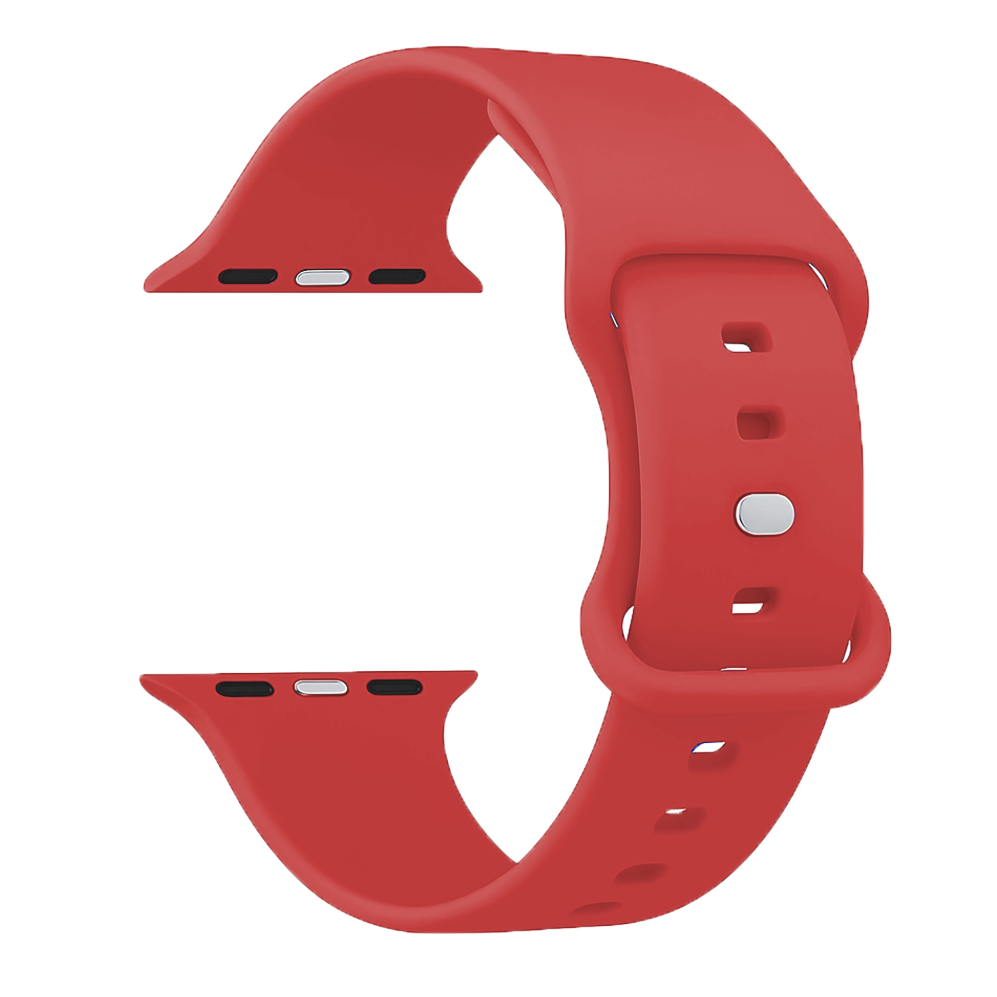 Correa silicona Apple Watch (roja)