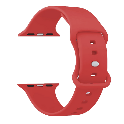 Correa silicona Apple Watch (roja)