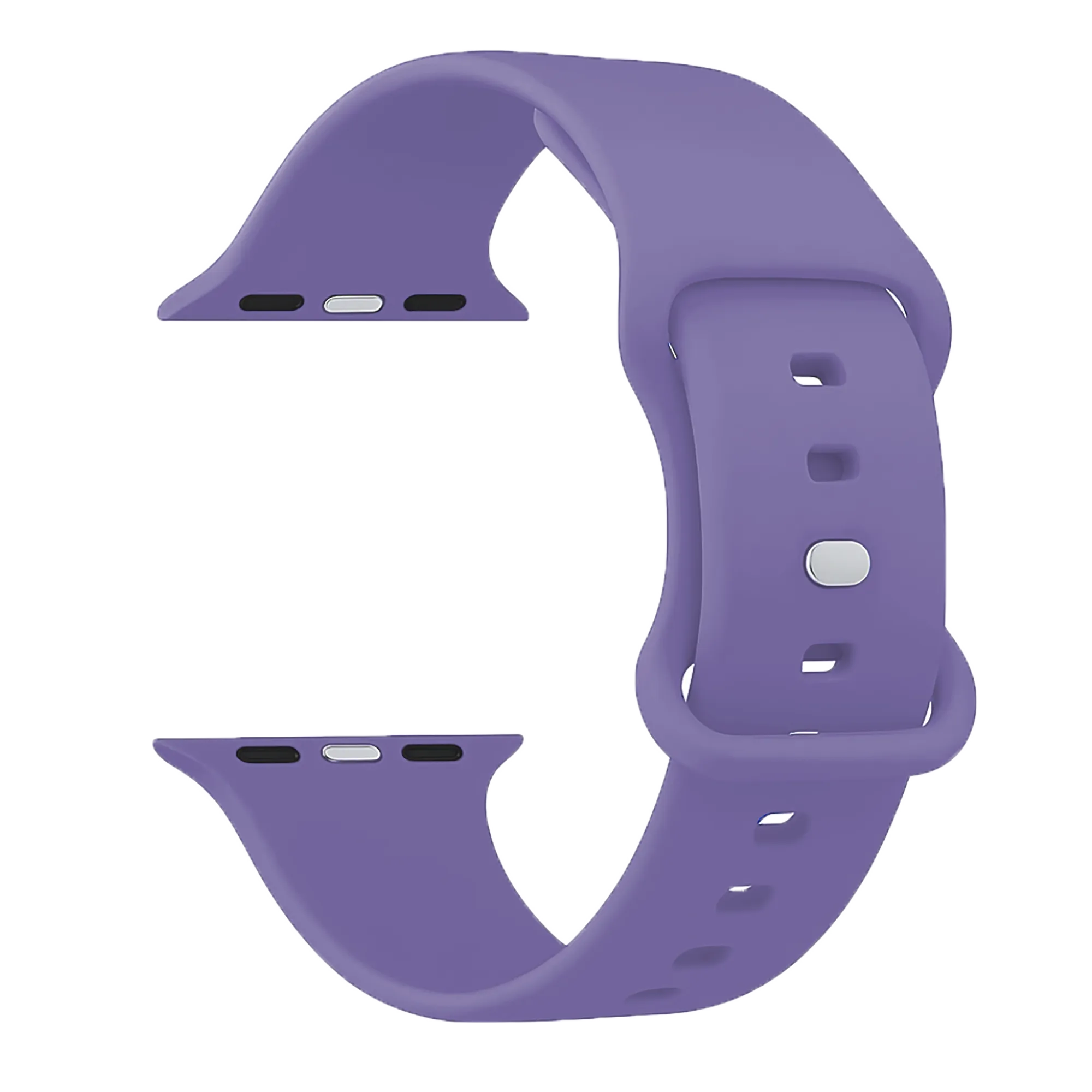 Apple Watch Silicone Strap Classic (Purple)