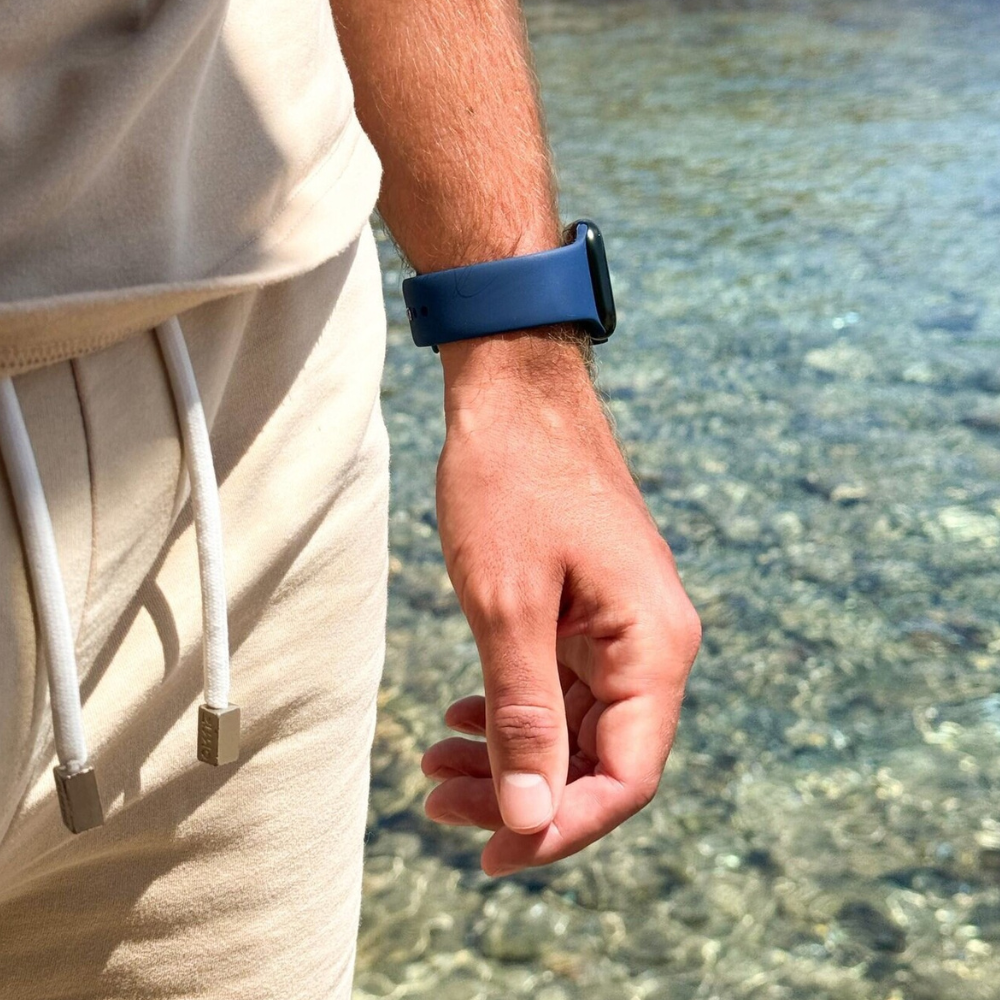 Correa silicona Apple Watch Ultra (azul)
