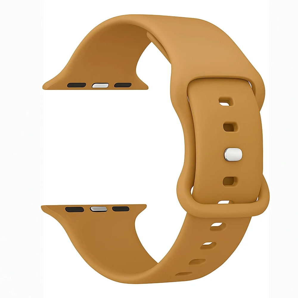 Correa silicona Apple Watch (nogal)
