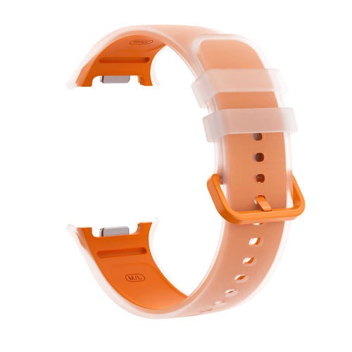 Samsung Galaxy Watch 9 - 40mm Jelly Silicone Strap (Orange)