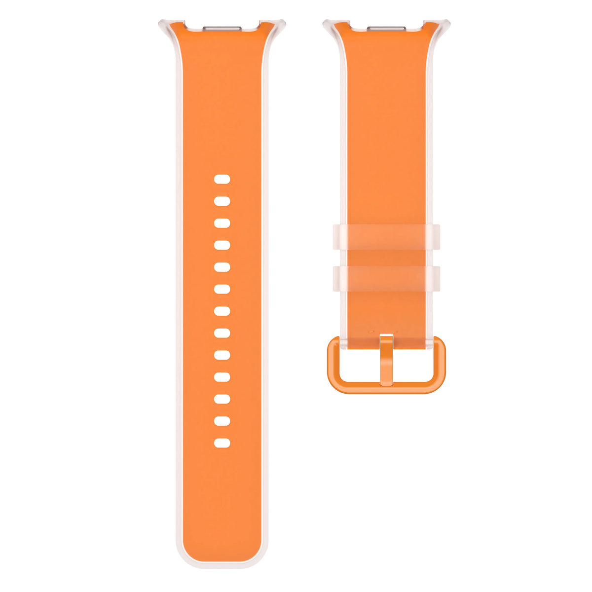 Correa silicona jelly Samsung Galaxy Watch 8 Classic (naranja)