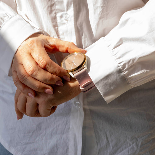 Correa silicona de lujo Samsung Galaxy Watch 6 - 44mm (rosa)