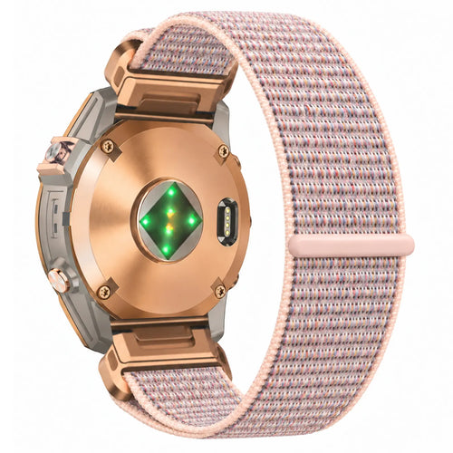 Garmin Descent MK2S Premium Nylon Strap (Pink Sand)