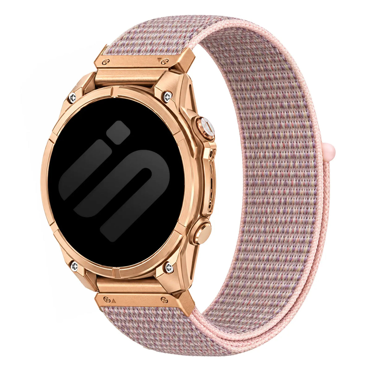 Correa nylon premium Garmin Fenix 5s/6s (rosa arena)