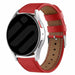 Amazfit Bip 5 Modern Leather Strap (Red)
