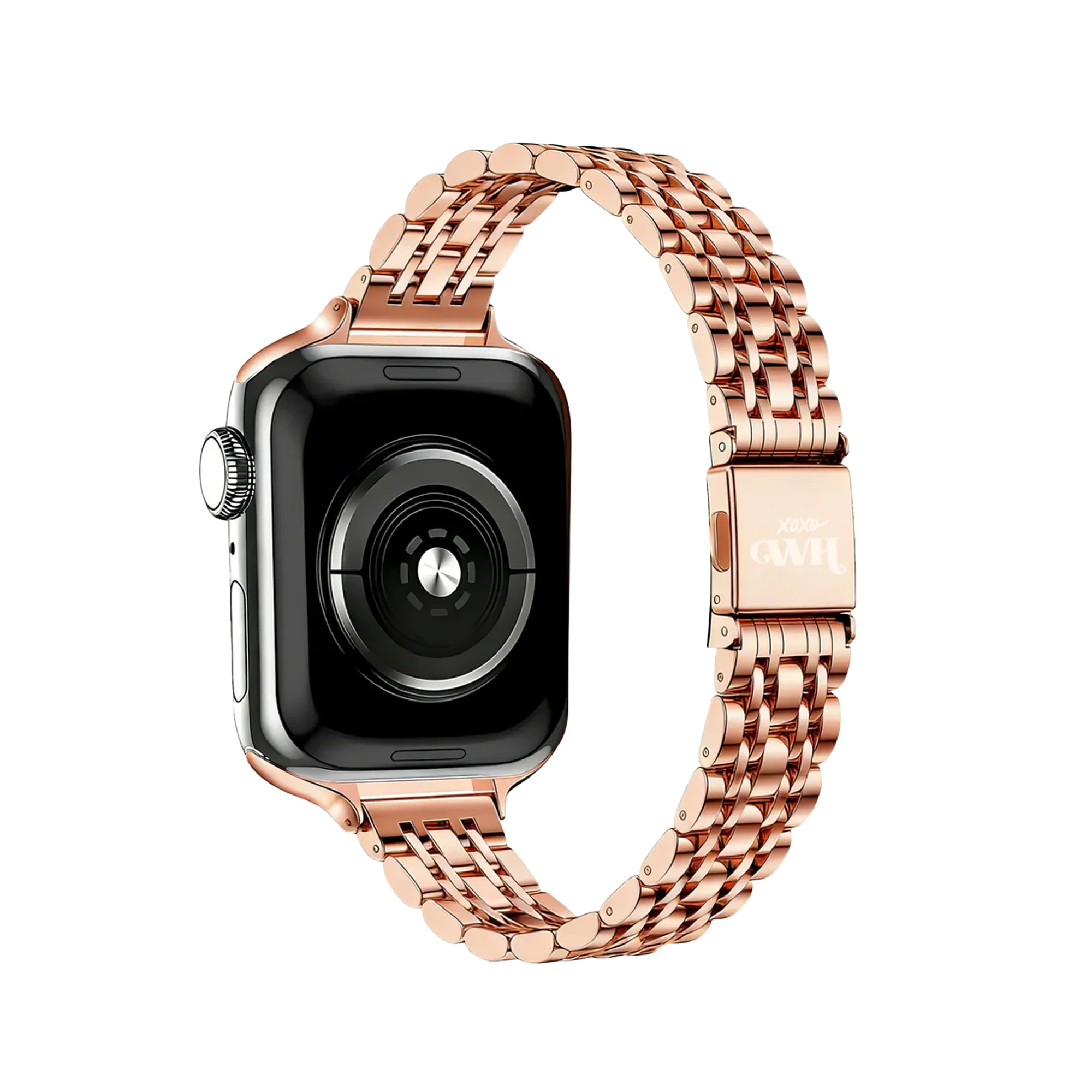 xoxo Wildhearts Correa acero 'slim' Apple Watch (oro rosado)