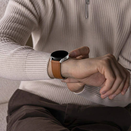 Correa cuero moderna CMF Watch 3 Pro (marrón)