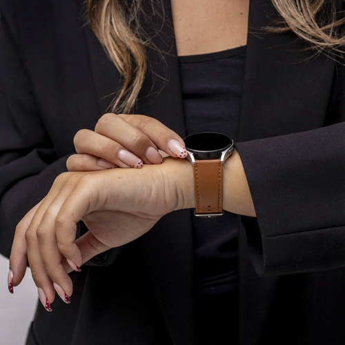 Correa cuero moderna CMF Watch 3 Pro (marrón)