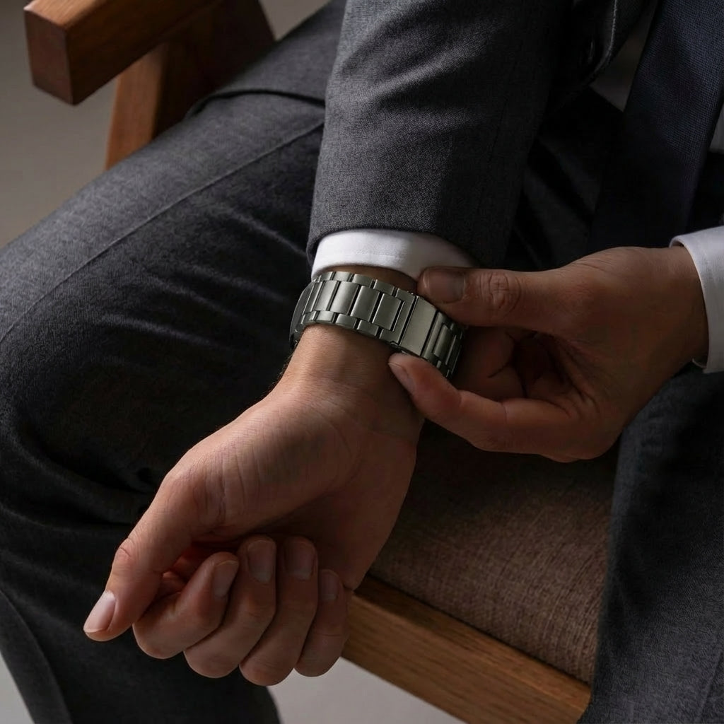 Correa titanio Samsung Galaxy Watch 8 - 40mm (grafito)