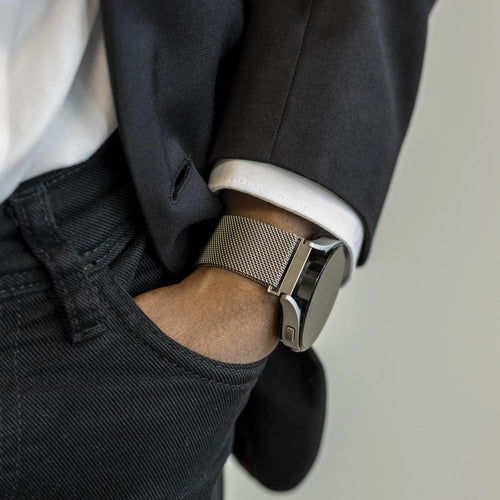 ICE Smart TKS Rectangular 1.41 Milanese Strap (Titanium)