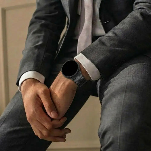 Samsung Galaxy Watch 6 Classic 47mm steel iron band (zwart)