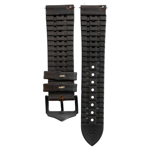 Withings Steel HR - 40mm Leather / Silicone Strap (Brown)