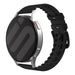 Correa cuero y silicona Amazfit GTR Mini (negro)