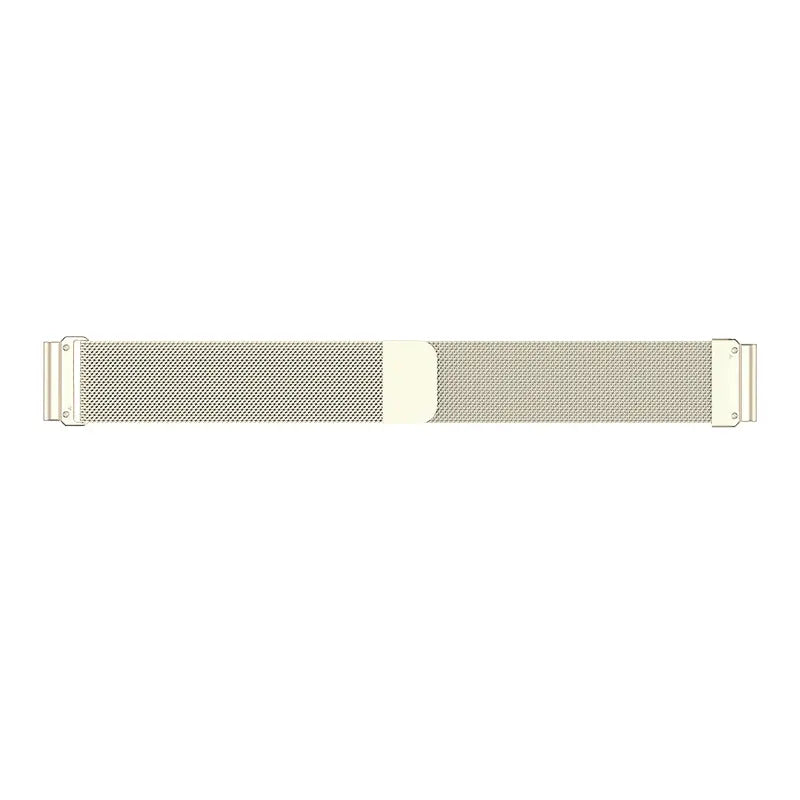 Correa milanesa 'Premium' Garmin Instinct (blanco estrella)