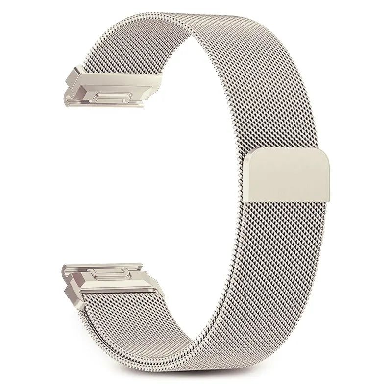 Garmin Instinct 2s Premium Milanese Strap (Starlight)