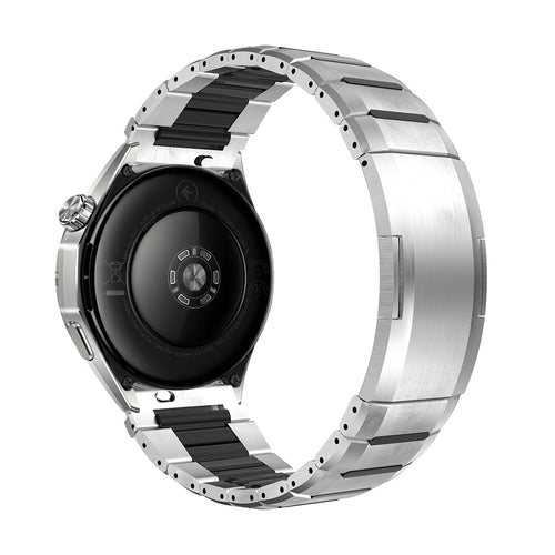 OnePlus Watch 'One Push' Steel Hybrid Strap (Titanium/Black)