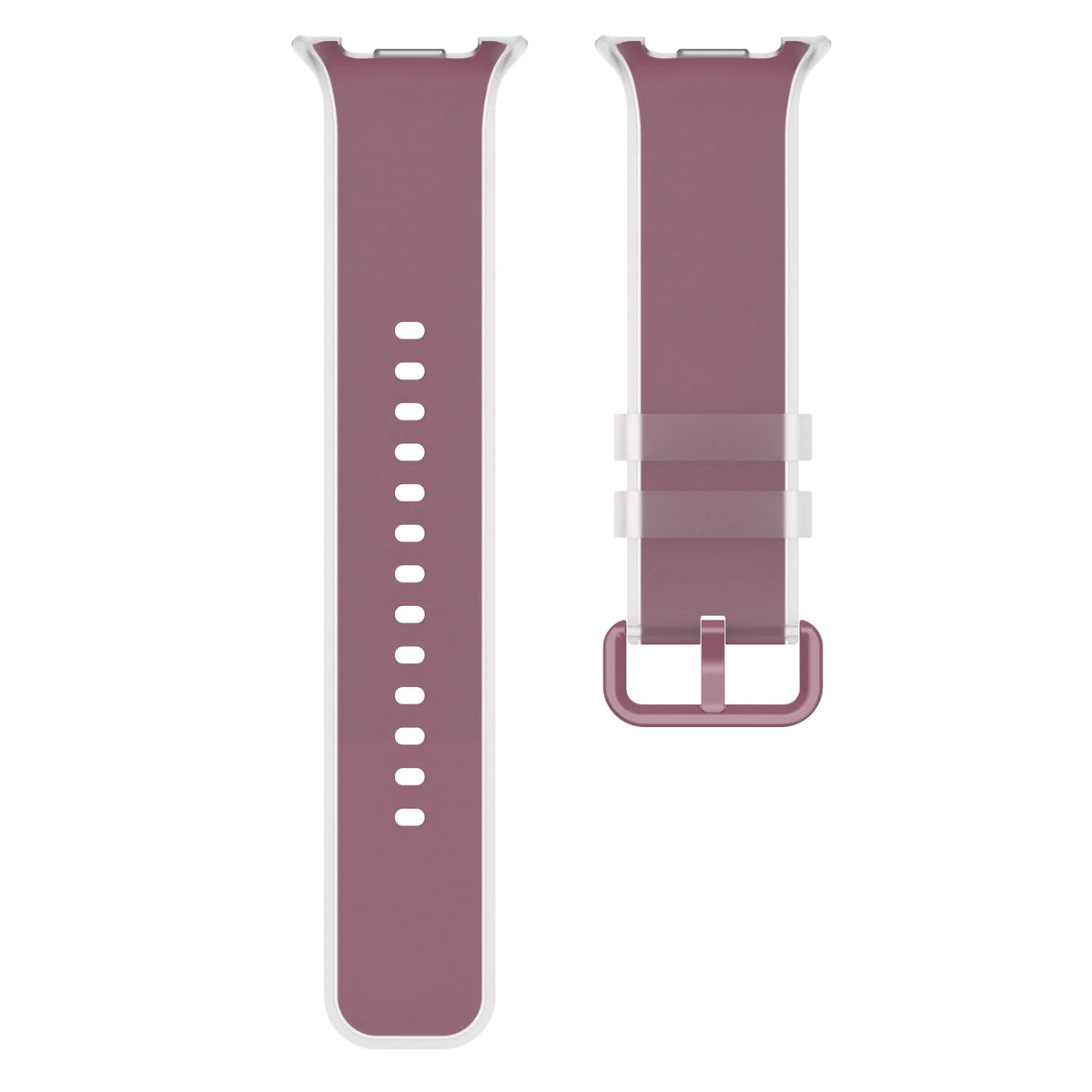 Samsung Galaxy Watch 9 - 44mm Jelly Silicone Strap (Wine Red)
