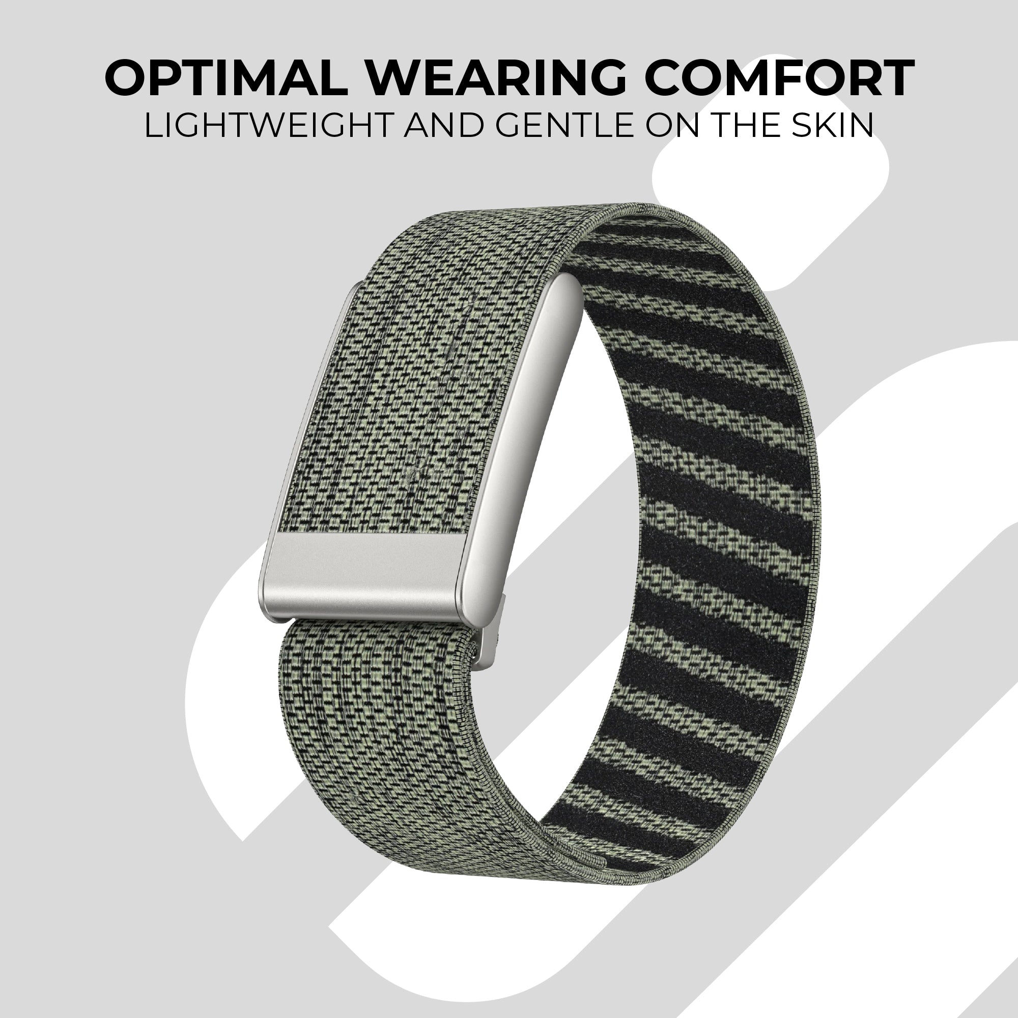 Whoop 4.0 Nylon Strap (Grey-Green)