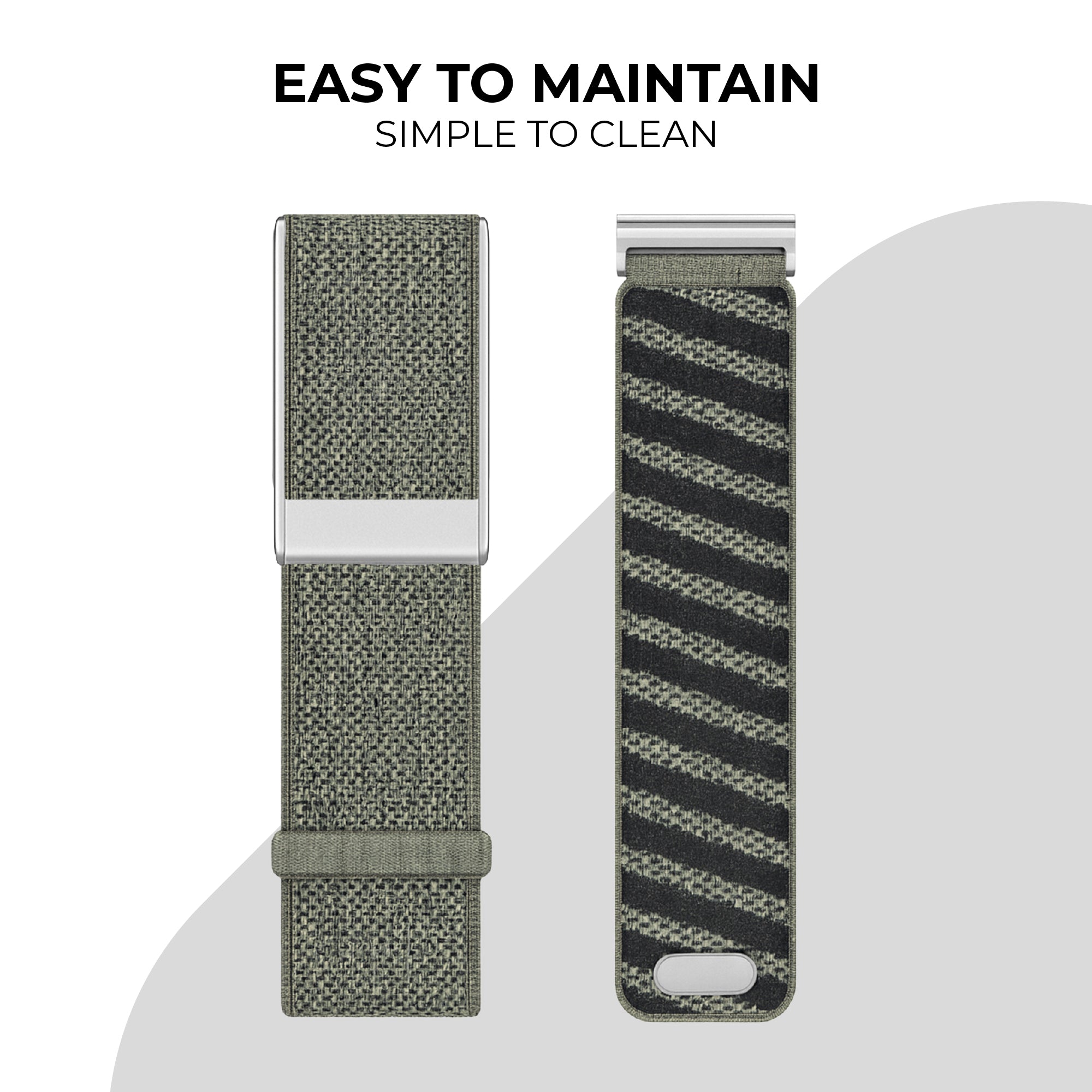 Whoop 4.0 Nylon Strap (Grey-Green)