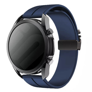 ICE Smart TKS Rectangular 1.41 Silicone Strap P-Buckle (Dark Blue)