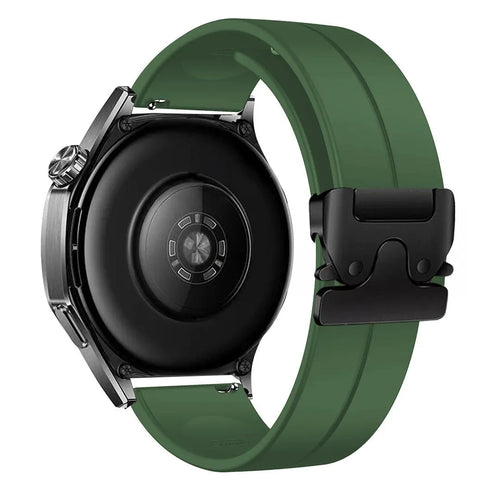 ICE Smart TKS Rectangular 1.41 Silicone Strap P-Buckle (Green)