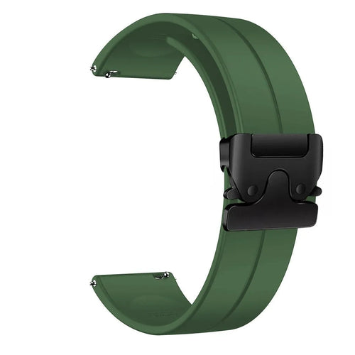 ICE Smart TKS Rectangular 1.41 Silicone Strap P-Buckle (Green)